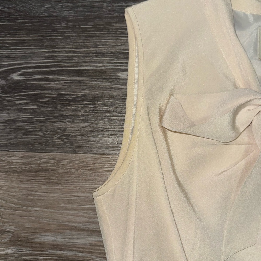 Kate Spade Tiera Cream & Black Silk & Tweed Dress - Size 0 - Picture 10 of 14